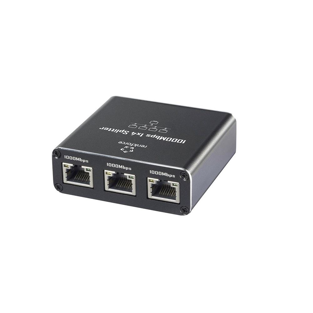 Switch Renkforce RF-GES-400 Gigabit Ethernet 4 puertos RJ45 y alimentación USB